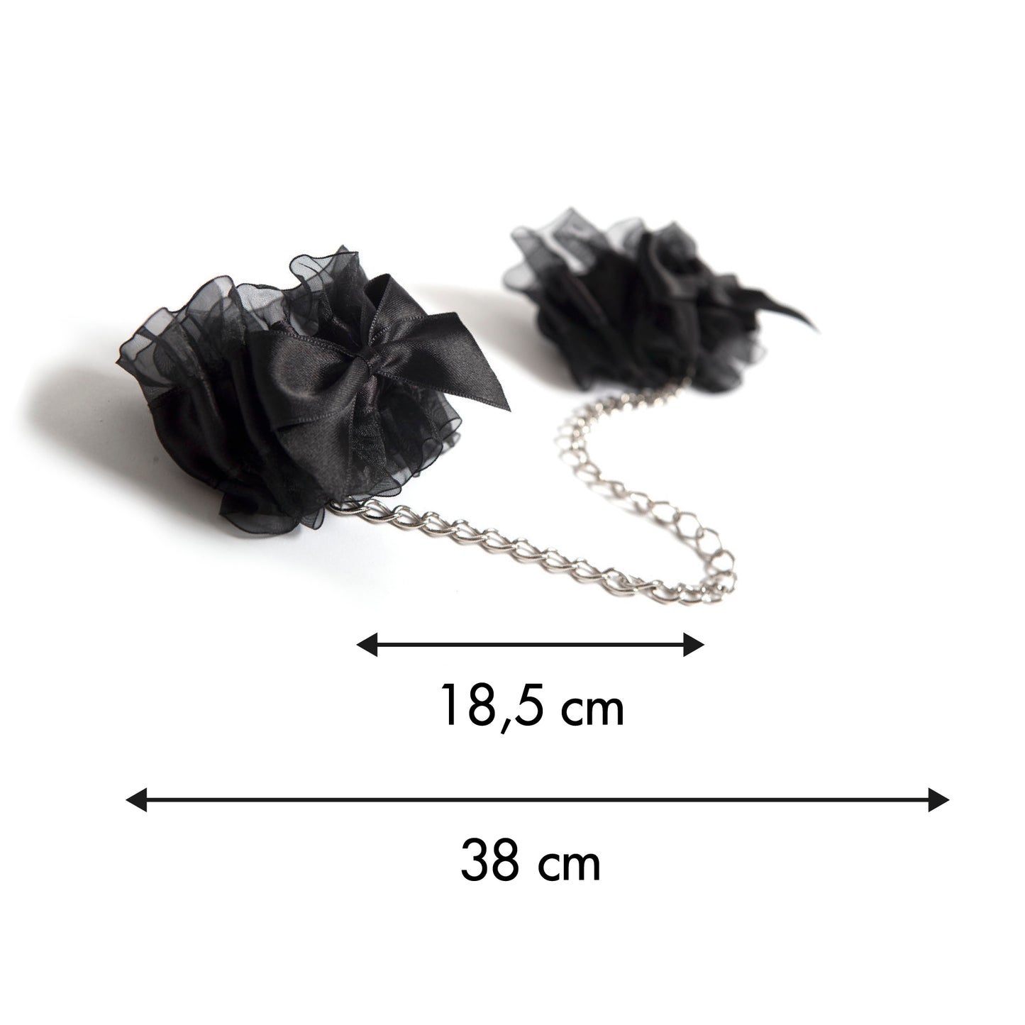 BIJOUX - INDISCRETS FROU FROU MENOTTES ORGANZA