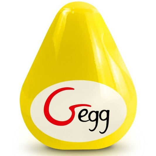 G-VIBE – WIEDERVERWENDBARES GELBE TEXTURIERTES MASTURBATOR-EI