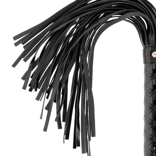 BEGME – BLACK EDITION FLOGGER AUS VEGANEM LEDER
