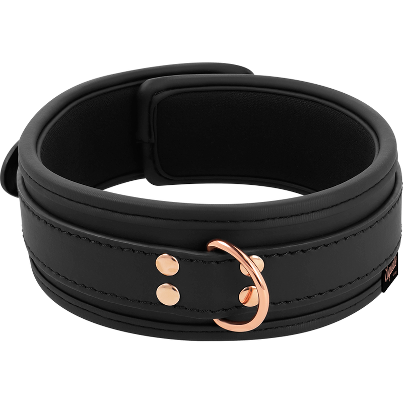 COQUETTE CHIC DESIRE – AUSGEZEICHNETE HALSKETTE AUS VEGANEM LEDER MIT ARMBAND UND NEOPRENFUTTER