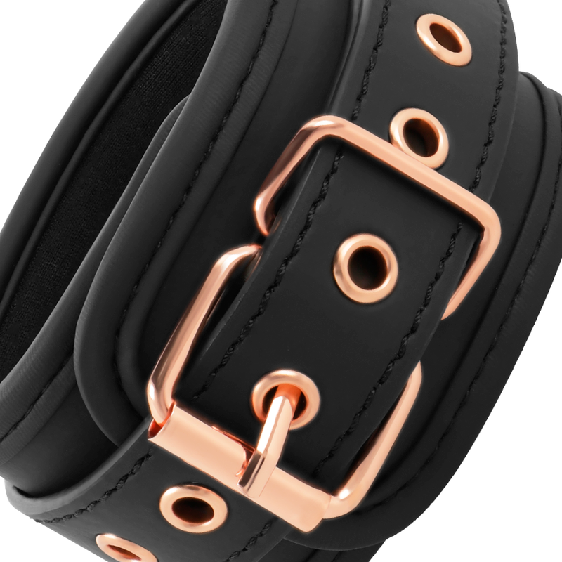 COQUETTE CHIC DESIRE - FANTASY HANDSCHELLEN AUS VEGANEM LEDER MIT NOPRENE-FUTTER