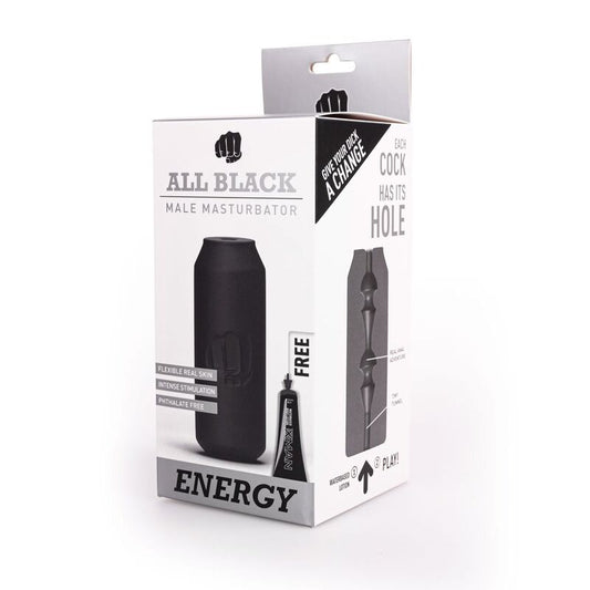 ALL BLACK - ENERGIE-MASTURBATOR