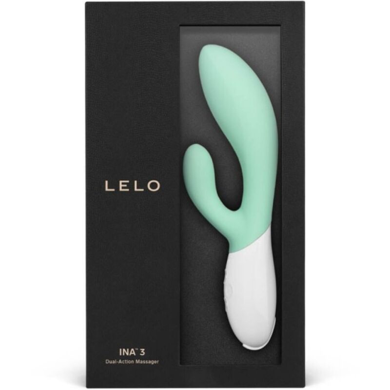 LELO - INA 3 LUXURY RABBIT GRÜNER VIBRATOR MIT ALGEN