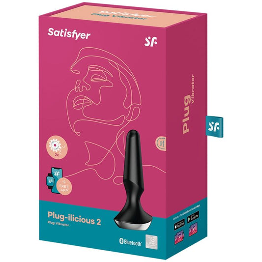 SATISFYER - ILICIOUS 2 PLUG VIBRATOR SCHWARZ