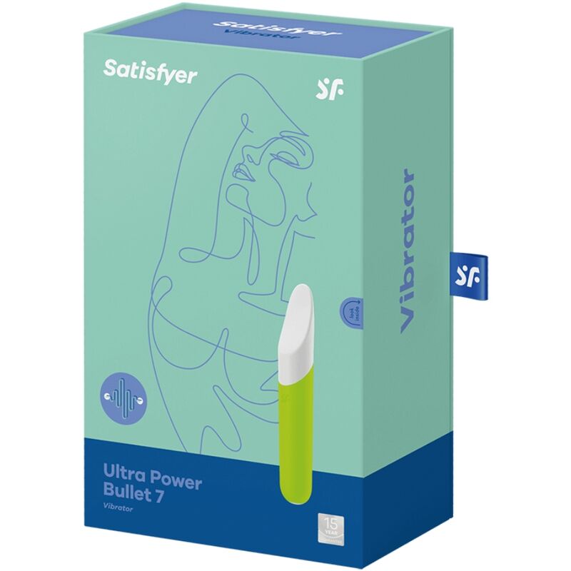 SATISFYER – ULTRA POWER BULLET 7 GRÜN