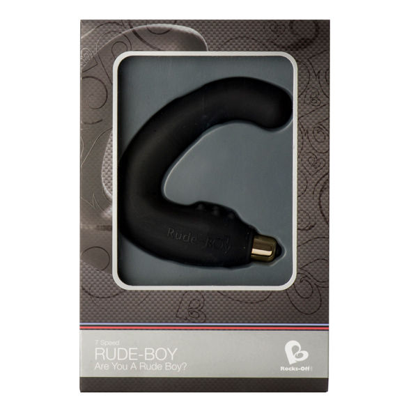 ROCKS-OFF - RUDE-BOY MLE G-SPOT-MASSAGER 7 V SCHWARZ