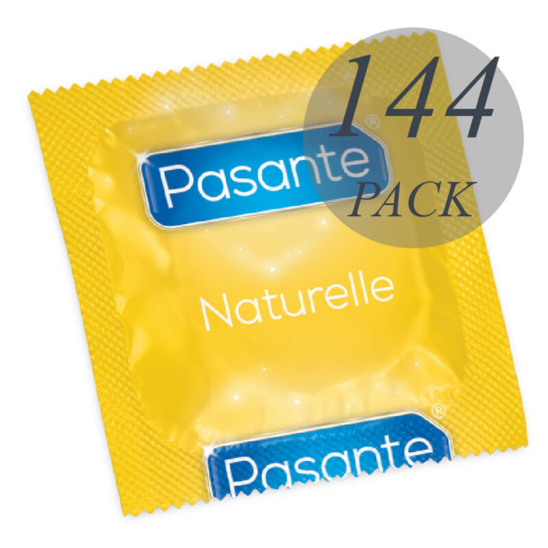 PASANTE – NATÜRLICHER KONDOMBEUTEL 144 EINHEITEN