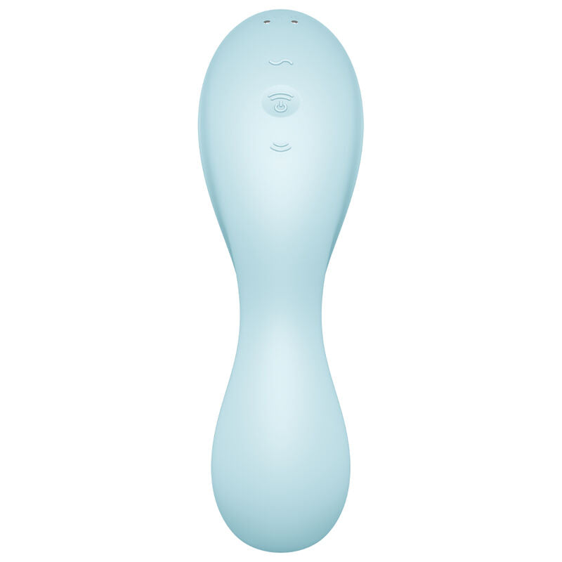 SATISFYER – CURVY TRINITY 5 WHITE STIMULATOR- UND VIBRATOR-ANWENDUNG
