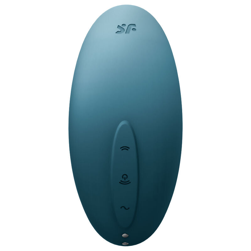SATISFYER - STIMULATEUR ET VIBRATEUR À PULSE D'AIR VULVA LOVER 2 BLANC