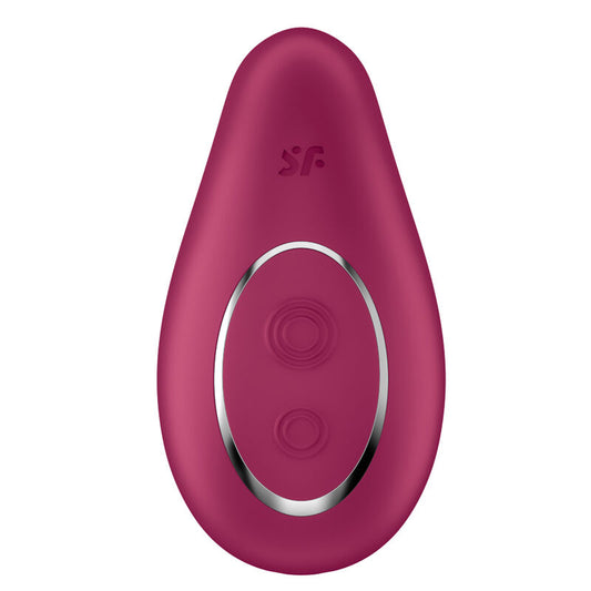 SATISFYER - VIBRATEUR POSER DIPPING DELIGHT ROUGE