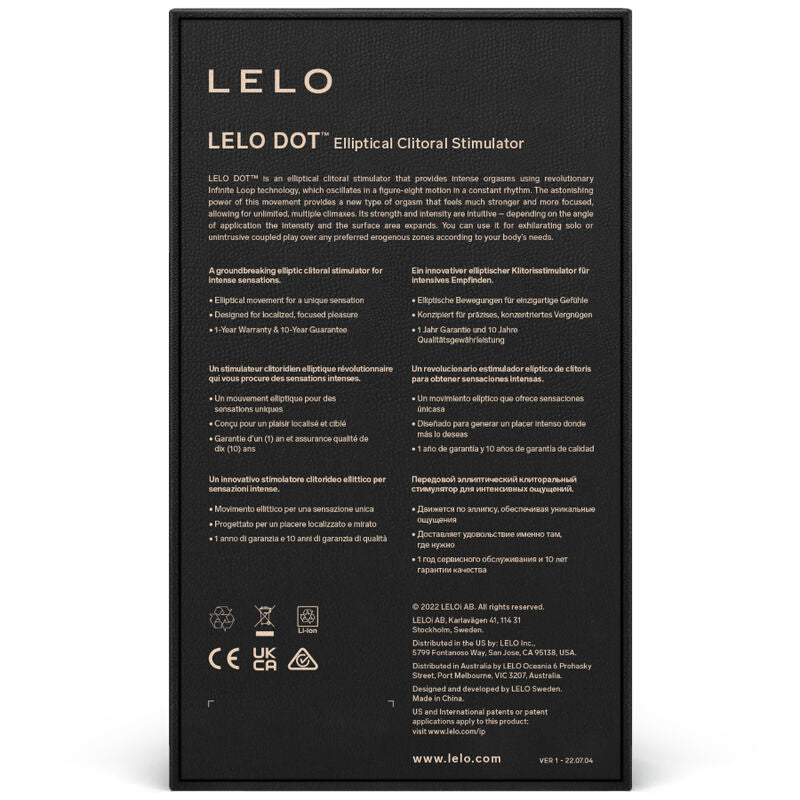 LELO - DOT-KLITORIS-STIMULATOR - ROSA