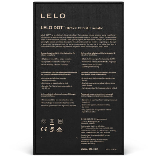 LELO – DOT-KLITORIS-STIMULATOR – AQUA