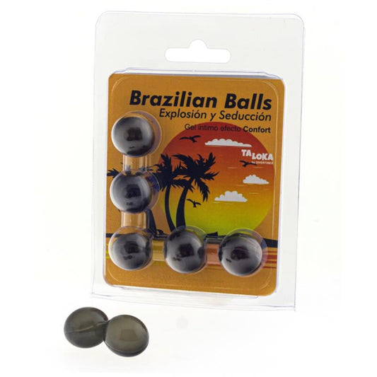 TALOKA – 5 BRASILIANISCHE BÄLLE MIT AUFREGENDEM GEL-KOMFORT-EFFEKT