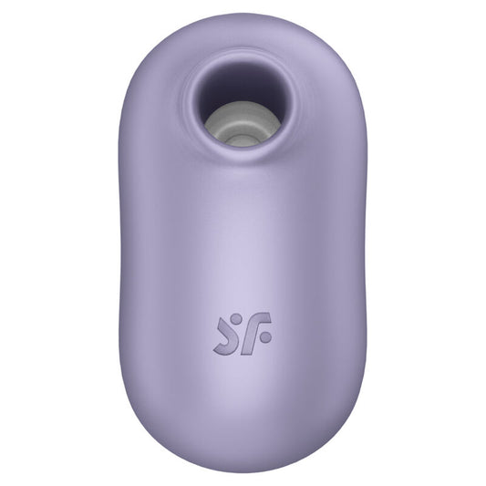 SATISFYER - STIMULATEUR ET VIBRATEUR DOUBLE AIR PULSE PRO TO GO 2 VERT
