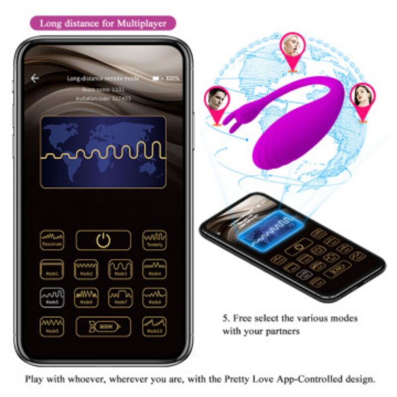 PRETTY LOVE - KOSTENLOSE APP CATALINA MASSAGER FLIEDER