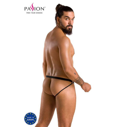 PASSION - 034 SLIP OPEN LUKE NOIR L/XL