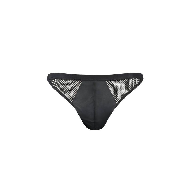 PASSION - 034 SLIP OPEN LUKE NOIR L/XL