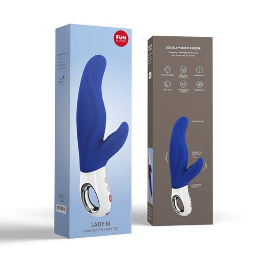 FUN FACTORY - LADY BI DOPPELVIBRATOR ULTRAMARINE