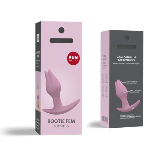 FUN FACTORY - BOOTIE FEM WEIBLICHER ANALPLUG ROSA ANAL