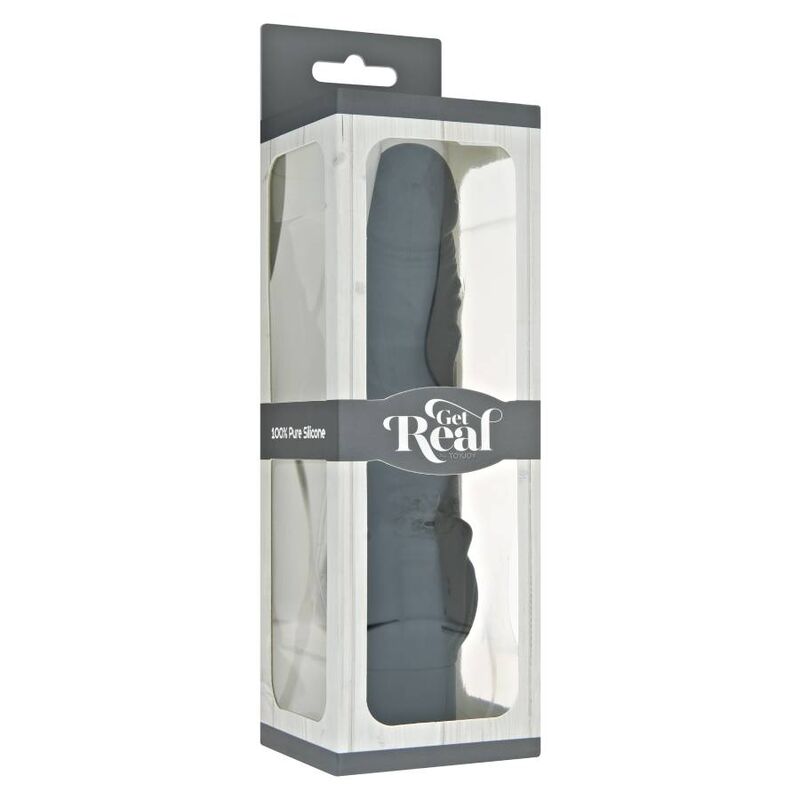 WERDEN SIE REAL – KLASSISCHER SCHWARZER STIM-VIBRATOR
