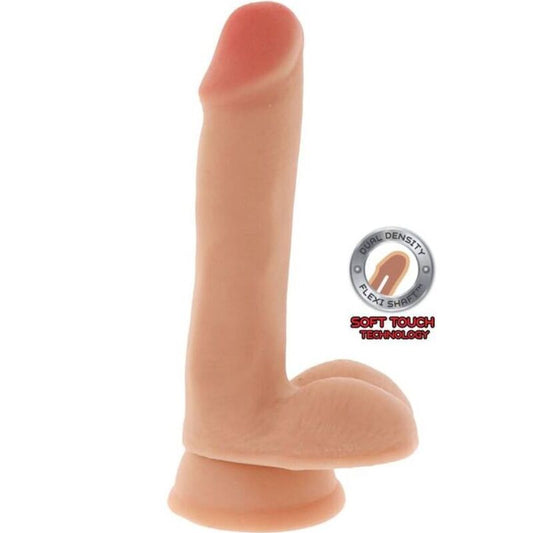 WERDEN SIE ECHT - DOPPELDICHTE DILDO 17 CM HAUTKUGELN