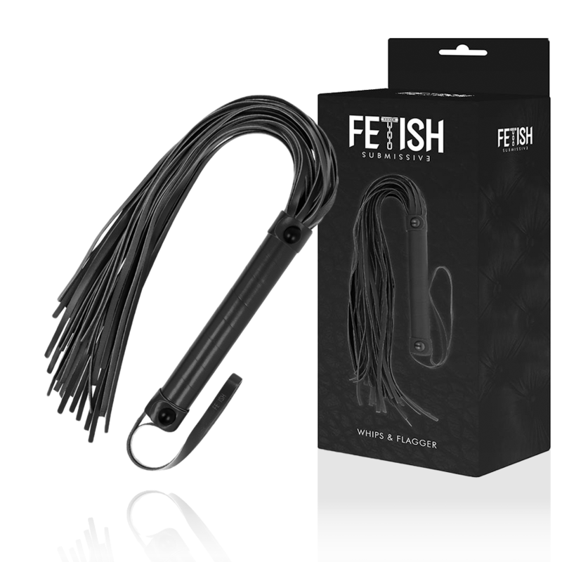 FETISH SUBMISSIVE – Peitsche aus veganem Leder