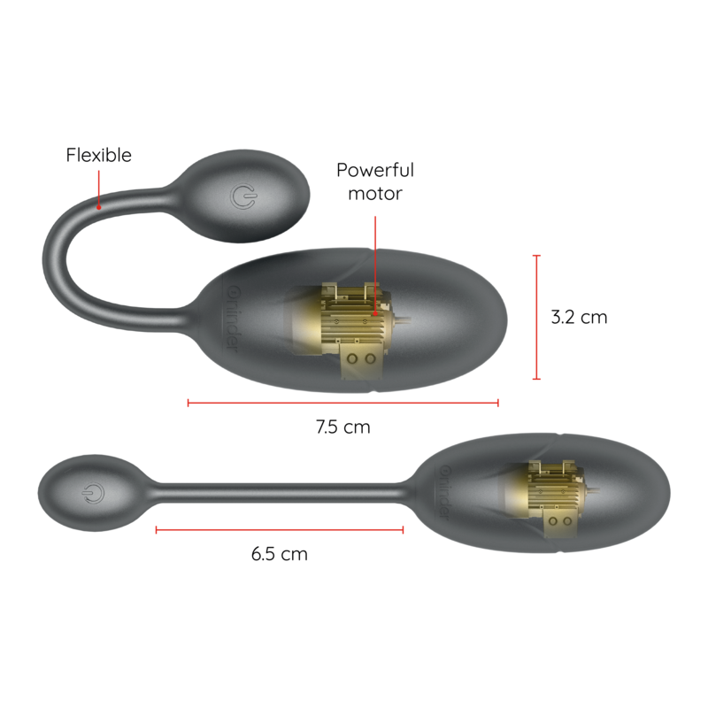ONINDER - TOKYO ROSA VIBRATIONSEI 7,5 X 3,2 CM KOSTENLOSE ANWENDUNG