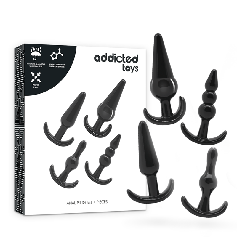 ADDICTED TOYS – SET MIT 4 ANALPlugs