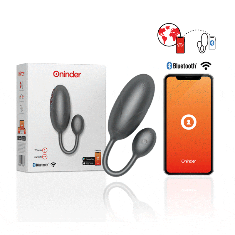 ONINDER - TOKYO ROSA VIBRATIONSEI 7,5 X 3,2 CM KOSTENLOSE ANWENDUNG