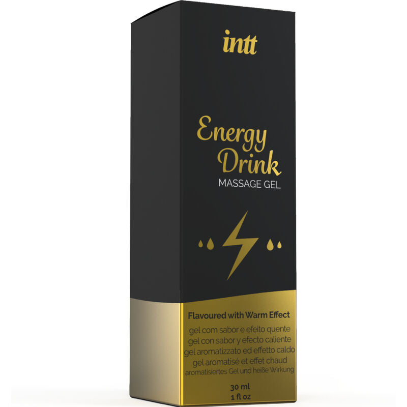INTT MASSAGE & ORAL SEX – MASSAGEGEL MIT AROMATISIERTEM ENERGY-CA-DRINK UND ERWÄRMUNGSEFFEKT
