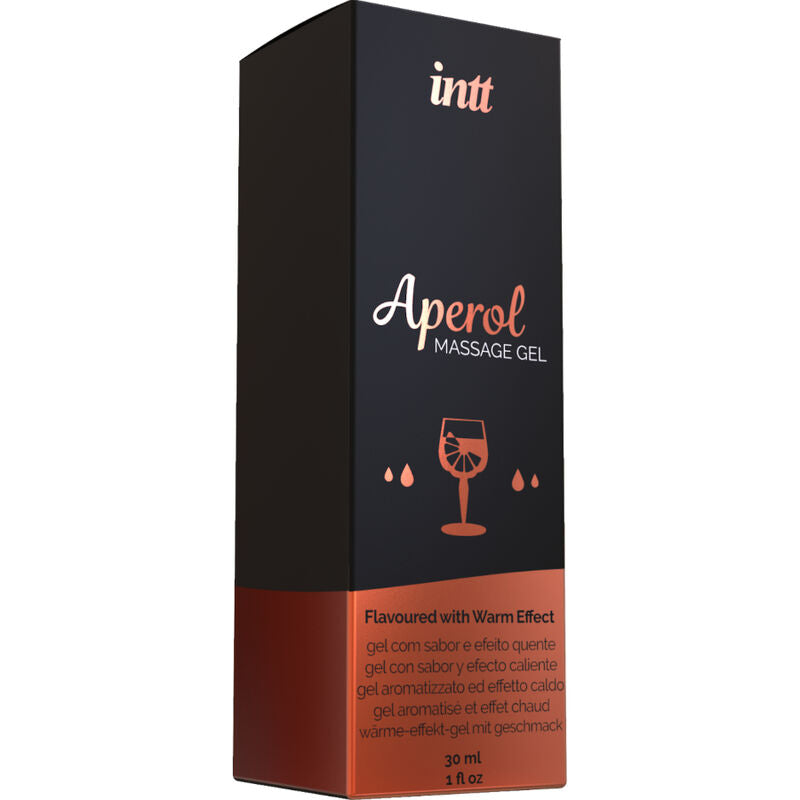 INTT MASSAGE & ORAL SEX – APEROL MASSAGEGEL MIT INTENSIVEM WÄRMEEFFEKT