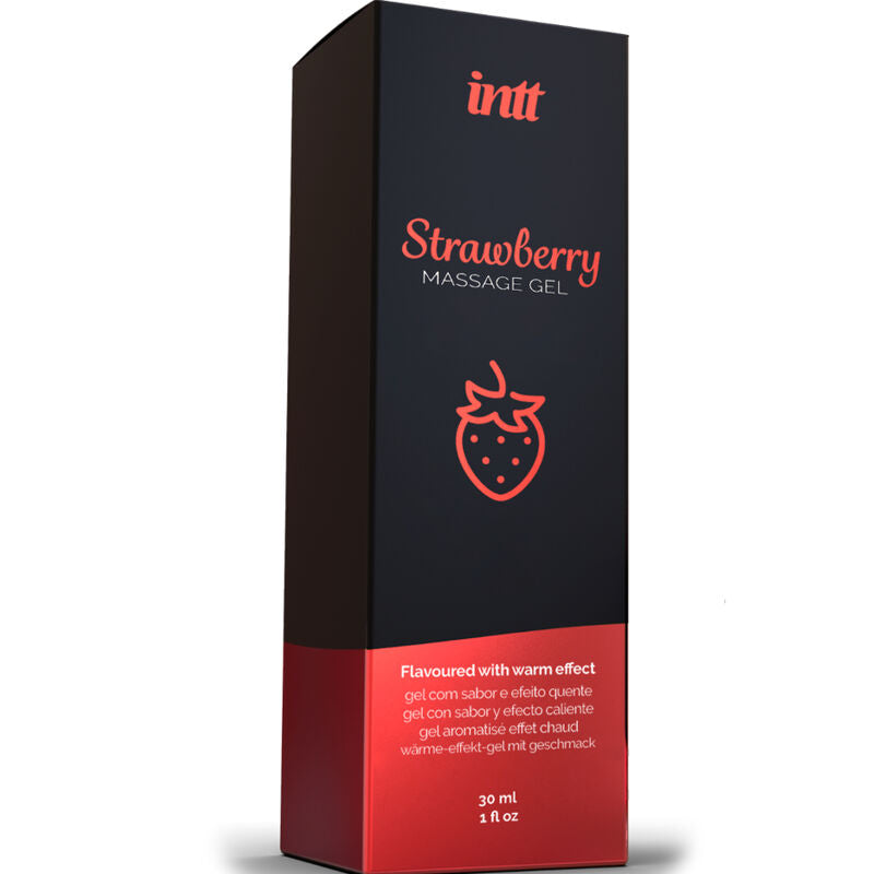 INTT MASSAGE & ORAL SEX – MASSAGEGEL MIT WARMEFFEKT MIT ERDBEERGESCHMACK