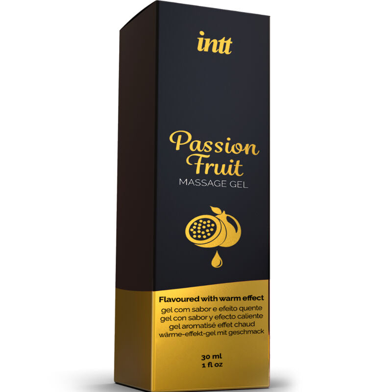 INTT MASSAGE & ORAL SEX – MASSAGEGEL MIT PASSIONSFRUCHTGESCHMACK UND WÄRMEEFFEKT