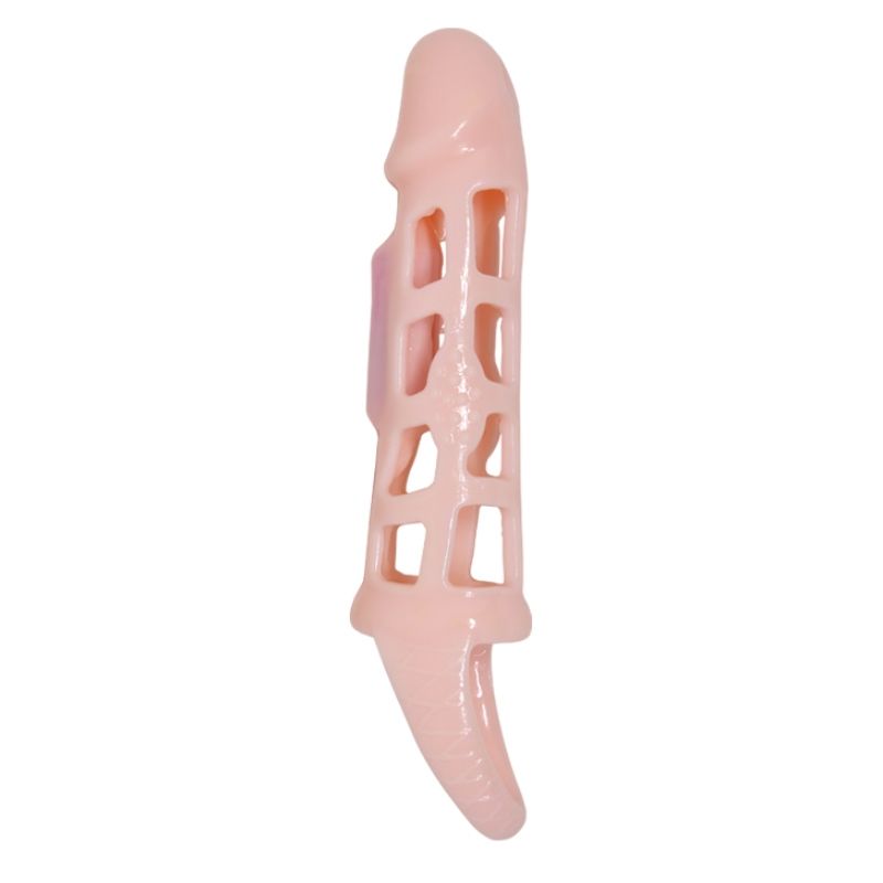 PRETTY LOVE - HARRISON PENIS-EXPANDER-HÜLLE MIT VIBRATION UND RIEMEN 13,5 CM