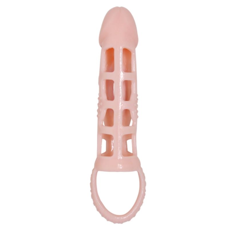 PRETTY LOVE - HARRISON PENIS-EXPANDER-HÜLLE MIT VIBRATION UND RIEMEN 13,5 CM