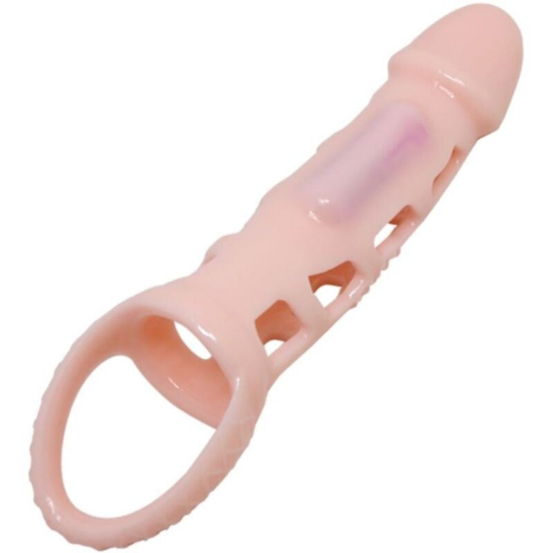 PRETTY LOVE - HARRISON PENIS-EXPANDER-HÜLLE MIT VIBRATION UND RIEMEN 13,5 CM