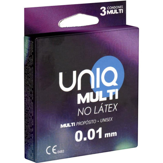 UNIQ – MULTI LATEXFREIE KONDOME 3 EINHEITEN