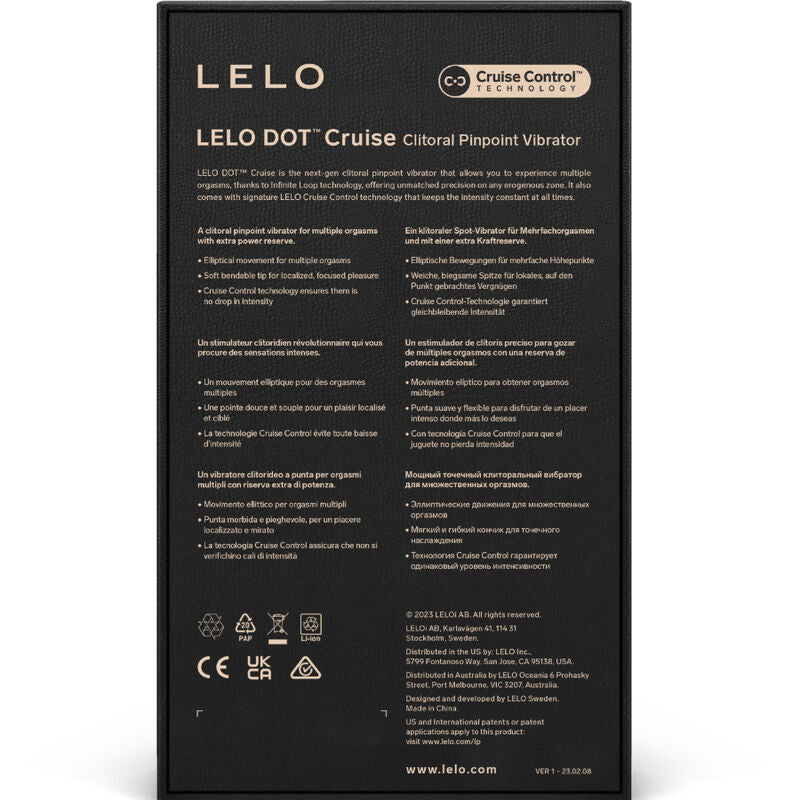 LELO - KLITORIS-STIMULATOR DOT CRUISE GELB