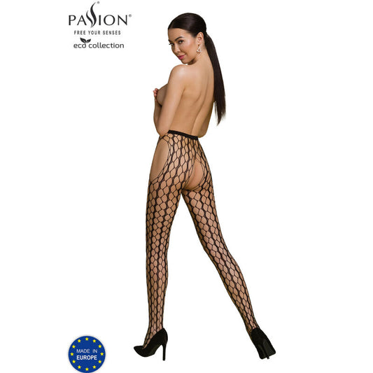 PASSION - BODYSTOCKING ECO COLLECTION ECO S007 SCHWARZ