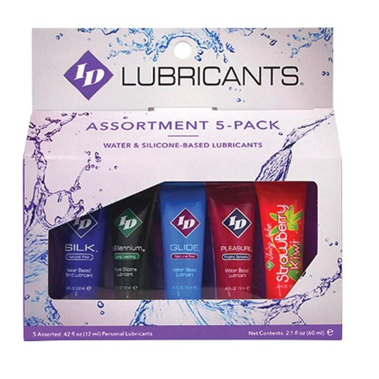 ID JUICY LUBE – SORTIMENT AUS 5 12-ML-SCHMIERMITTELTUBEN