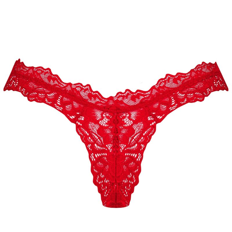 OBSESSIVE – THONG AMOR CHERRIS L/XL