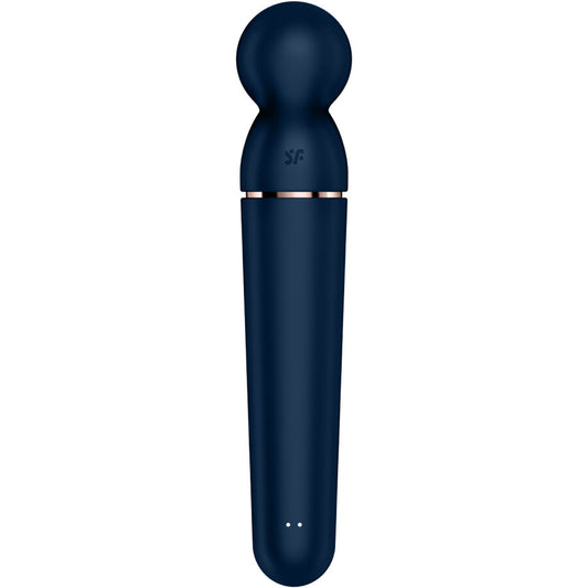 SATISFYER - MASSAGER VIBRATEUR PLANET WAND-ER BLEU