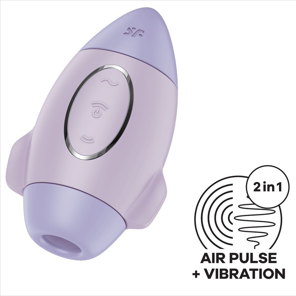 SATISFYER – MISSION CONTROL KLEINER LILA DOPPELPULSVIBRATOR