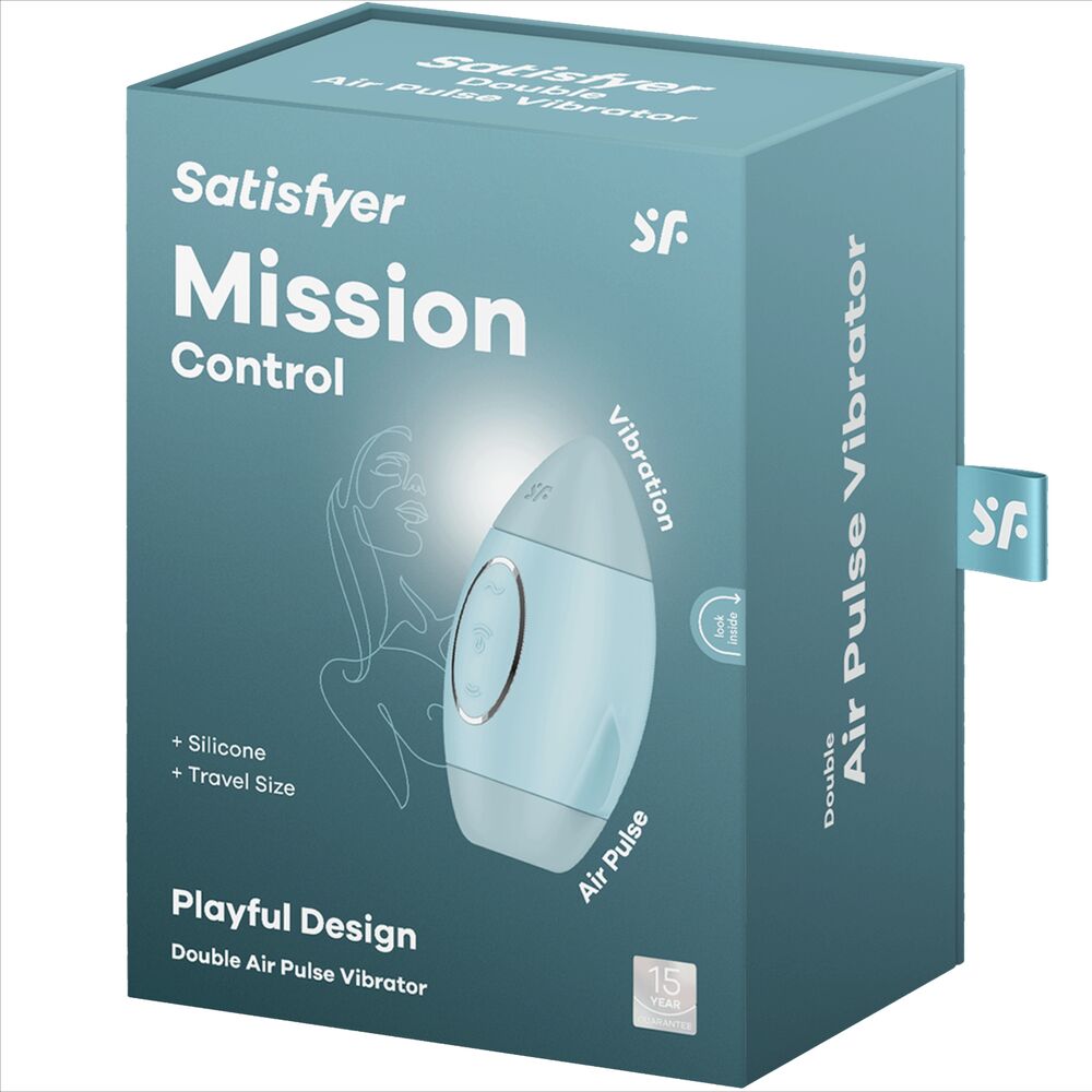 SATISFYER – MISSION CONTROL KLEINER LILA DOPPELPULSVIBRATOR