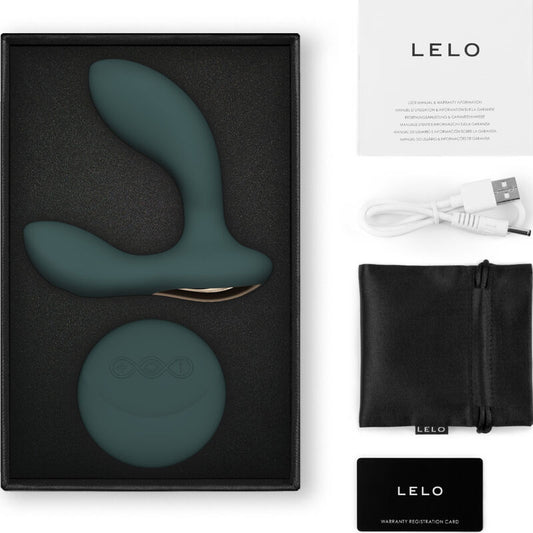 LELO - HUGO 2 PROSTATAMASSAGER MIT FERNBEDIENUNG GRÜN GRÜN