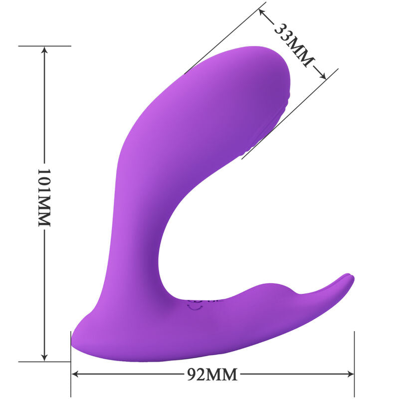 PRETTY LOVE - IDABELLE VIOLET VIBRATIONS- UND PULSATIONSFERNBEDIENUNG