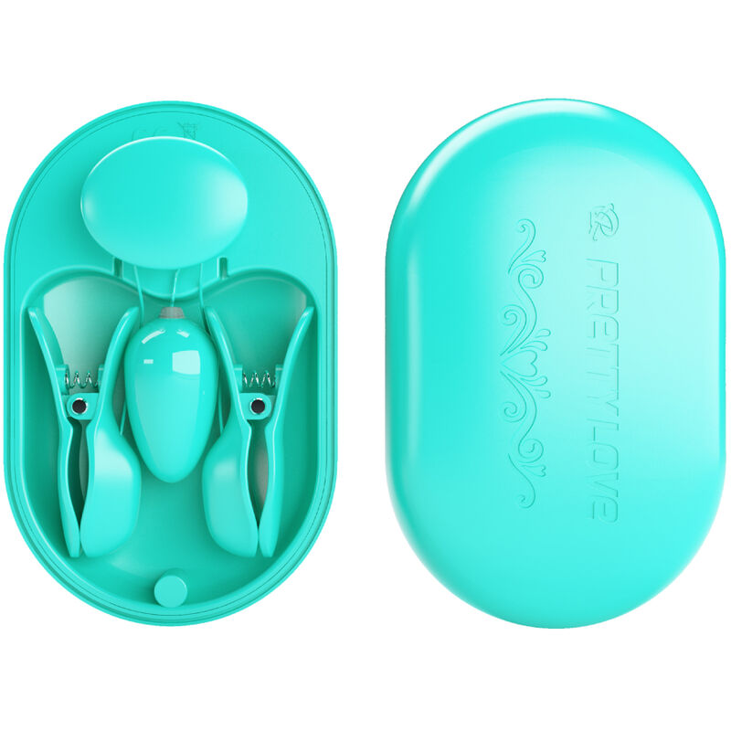 PRETTY LOVE – ÜBERRASCHUNGSBOX MIT BLAUER ELEKTROSTIMULATIONSKLEMME