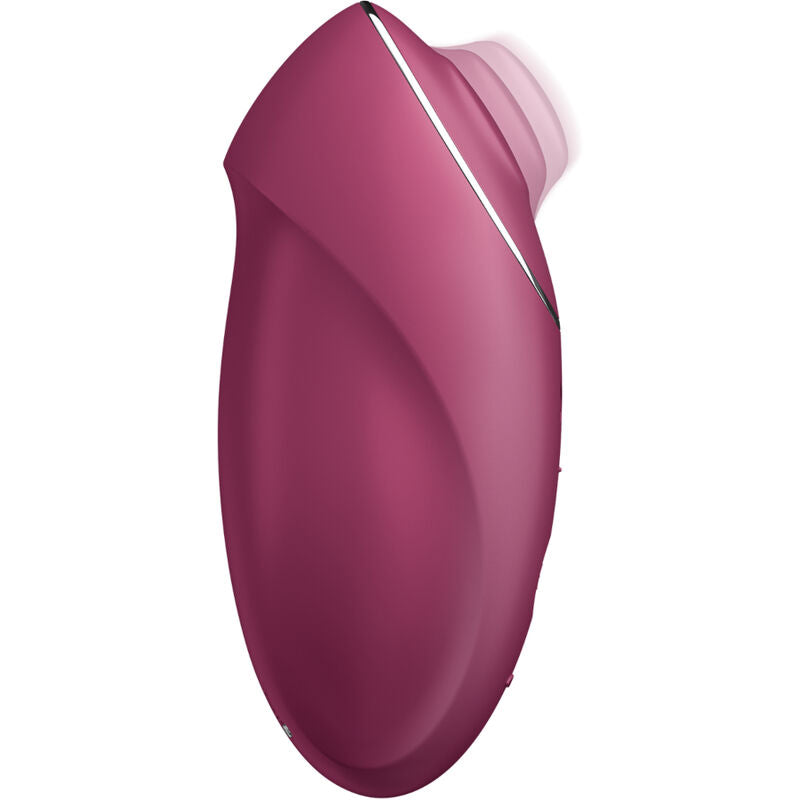 SATISFYER - TAP & CLIMAX 1 ROTER AUFLEGVIBRATOR