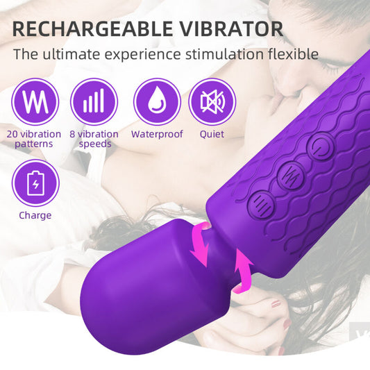 ARMONY – LILA MASSAGER UND VIBRATOR
