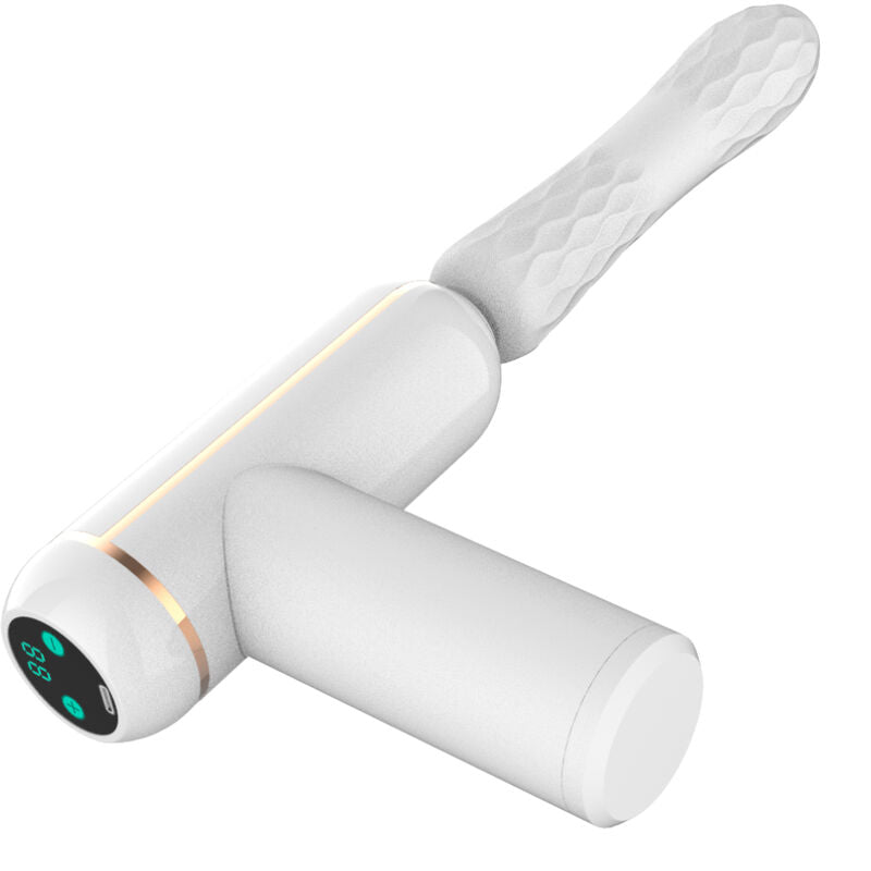 ARMONY - FKING-MASCHINE, EINSTELLBARER UND AUTOMATISCHER VIBRATOR, WEISS